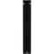 Ekena Millwork Loera Wrought Iron Bracket, (Triple center brace), Antiqued Pewter 2"W x 10"D x 12"H BKTM02X10X12TLOAPW - alternate 5
